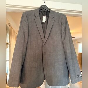 NWT Express Charcoal Men's Suit Jacket sz 44L